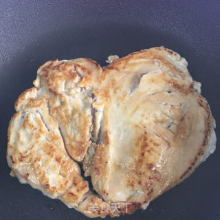 香煎鸡排的做法步骤：2