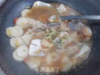 鲳鱼烧年糕的做法步骤：9