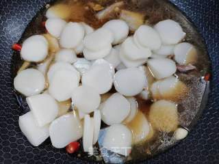 鲳鱼烧年糕的做法步骤：7