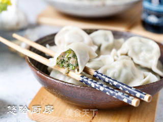 荠菜饺子的做法步骤：10