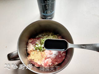 荠菜饺子的做法步骤：4