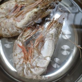 鸡肠草虾仁滑蛋的做法步骤：1