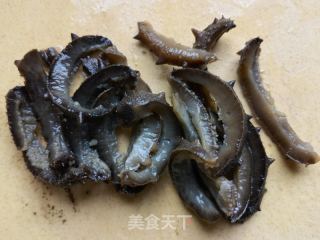 茼蒿木耳拌海参的做法步骤：7