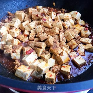 家常烧豆腐的做法步骤：7