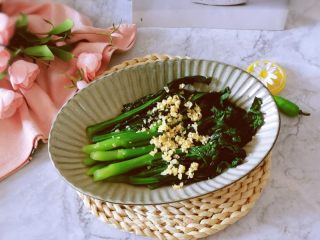 蒜蓉芥兰的做法步骤：12