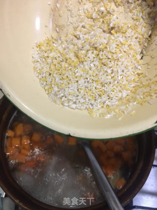 胡萝卜扇骨粥的做法步骤：6