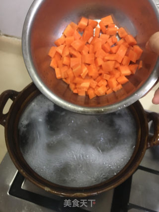 胡萝卜扇骨粥的做法步骤：5