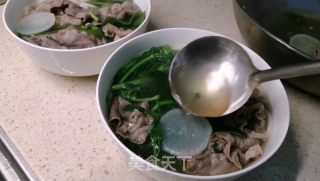 日式牛肉乌冬面的做法步骤：10