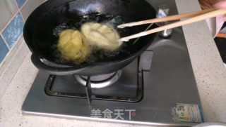 天妇罗版炸茄盒的做法步骤：13