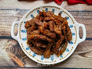 麻辣牛肉干的做法步骤：16