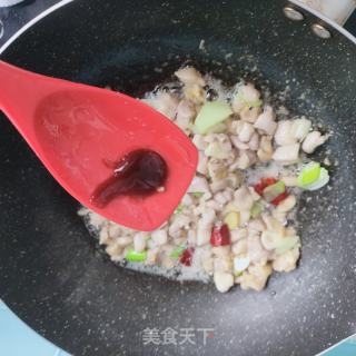 辣椒炒鸡丁的做法步骤：8