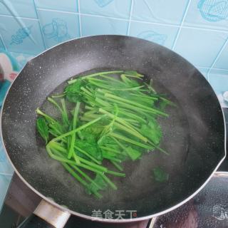 上汤菠菜的做法步骤：3