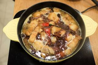 五花肉炖粉条的做法步骤：7