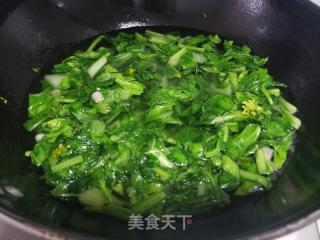 玉米面青菜糊糊的做法步骤：8