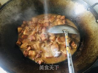 家常红烧肉烩菜的做法步骤：9