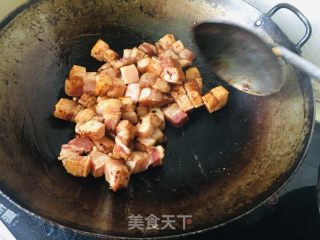 家常红烧肉烩菜的做法步骤：5
