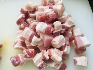 家常红烧肉烩菜的做法步骤：3