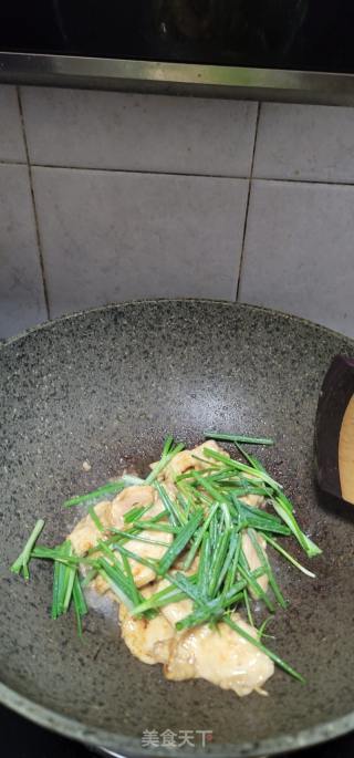 香葱炒鸡胸肉的做法步骤：4