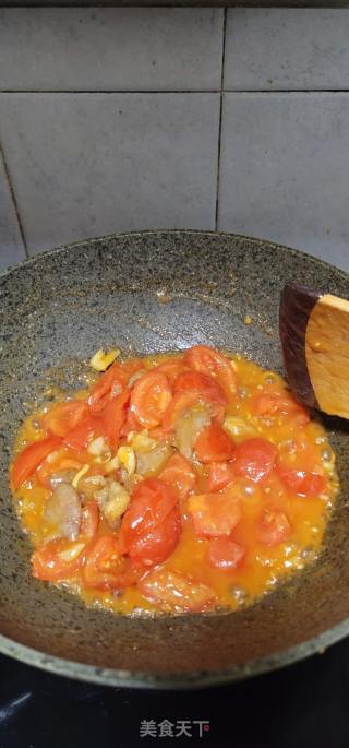家常番茄炒肉的做法步骤：12
