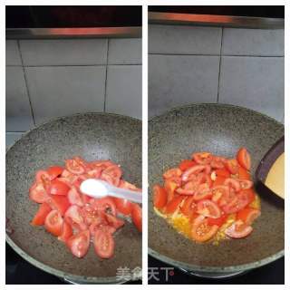 家常番茄炒肉的做法步骤：9
