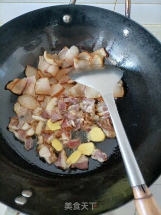 蒸腊肉的做法步骤：3