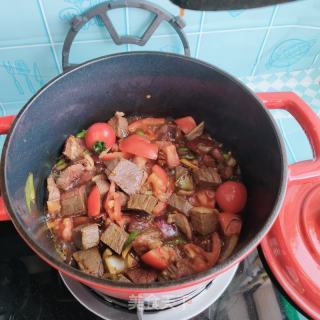 西红柿炖驴肉的做法步骤：9