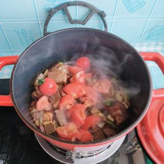 西红柿炖驴肉的做法步骤：8