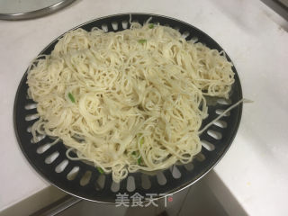 肉丁炒面的做法步骤：6