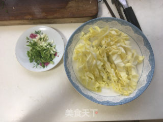 肉丁炒面的做法步骤：3