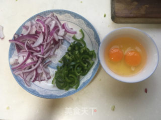 肉丁炒面的做法步骤：2
