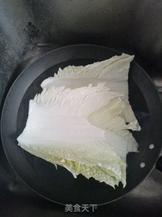 粉条烧白菜的做法步骤：1