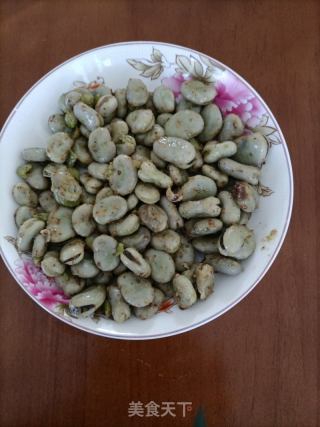 清炒蚕豆的做法步骤：7