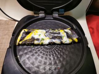 黑米鸡蛋煎饼的做法步骤：10