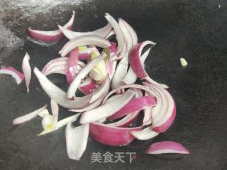 蒜薹炒腊肉的做法步骤：5