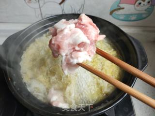 酸菜汆白肉的做法步骤：6