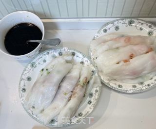 广东肠粉的做法步骤：11