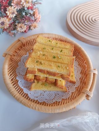 蒜香吐司脆的做法步骤：13