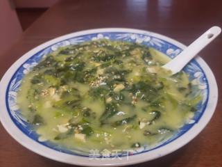 玉米面油菜糊糊的做法步骤：10
