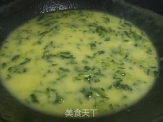 玉米面油菜糊糊的做法步骤：7
