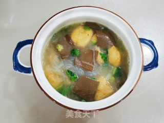 鸭血粉丝汤的做法步骤：10