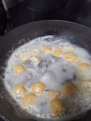 鸭血粉丝汤的做法步骤：7