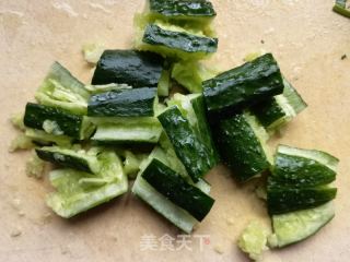 黄瓜拌鸡蛋的做法步骤：4