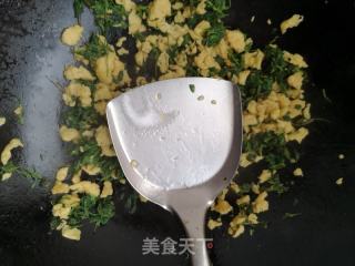 茵陈炒鸡蛋的做法步骤：8