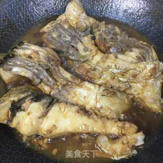红烧草鱼的做法步骤：6