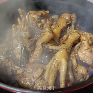 黄豆酱烧鸡腿的做法步骤：6