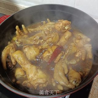 黄豆酱烧鸡腿的做法步骤：5