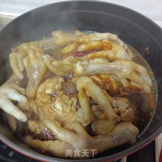黄豆酱烧鸡腿的做法步骤：4