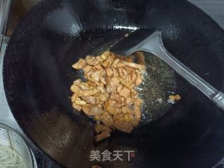 泡菜苕粉肉丝的做法步骤：5
