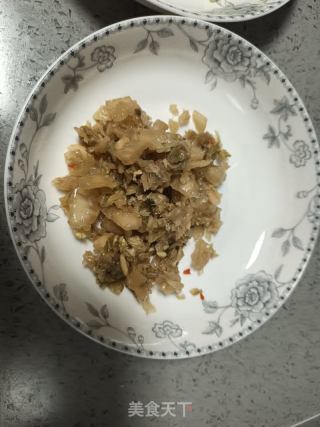 泡菜苕粉肉丝的做法步骤：4