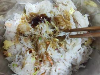 旱萝卜鸡蛋蒸饺的做法步骤：12